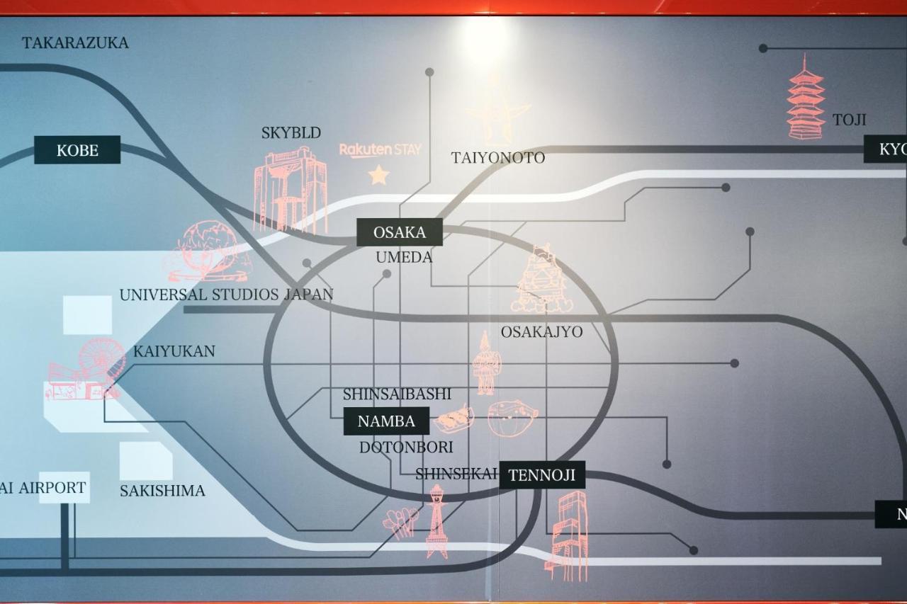 Rakuten Stay Osaka Station North Deluxe Fourth Eksteriør bilde